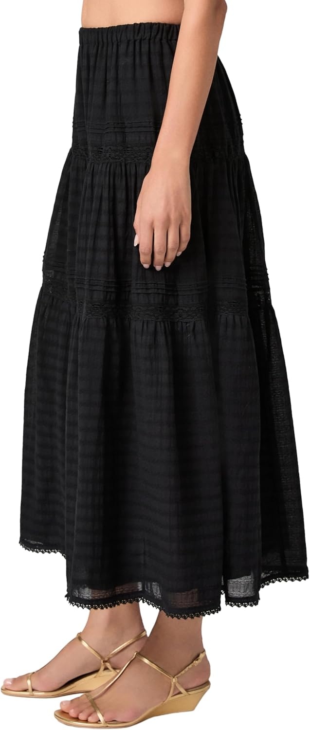image:imagePAIGE Womens Andres Skirt Light PeachBlack