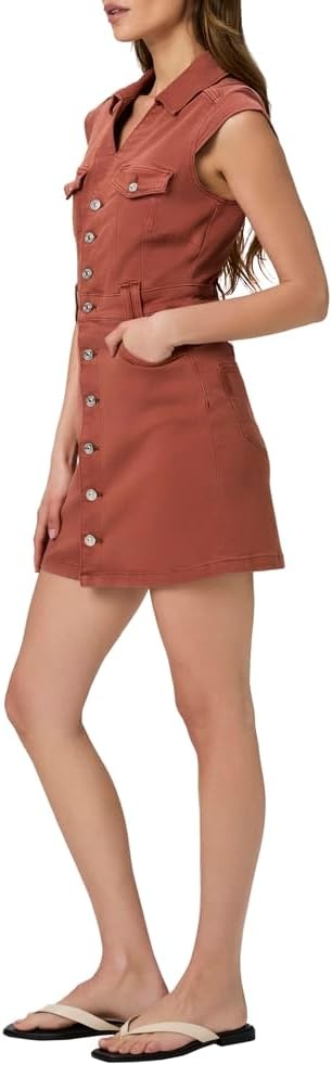 image:imagePAIGE Womens Jaxsyn Dress Jolene PktVintage Clay Sunset