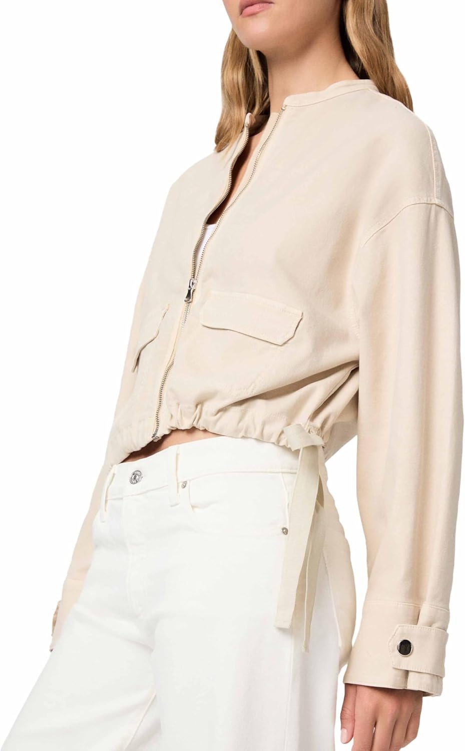 image:imagePAIGE Womens Kiran JacketVintage Biscotti