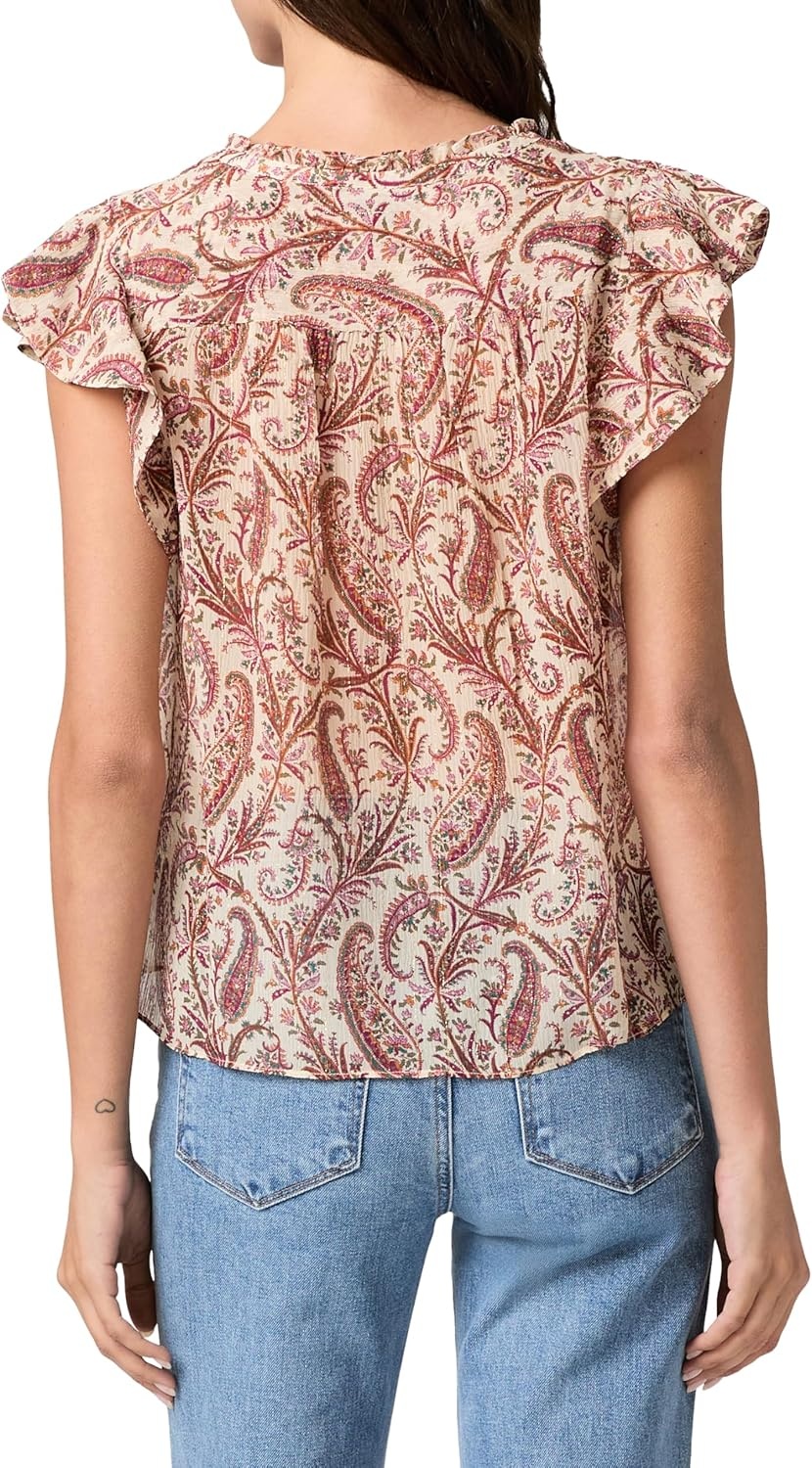 image:imagePaige Womens Cornelia TopAntique White Multi