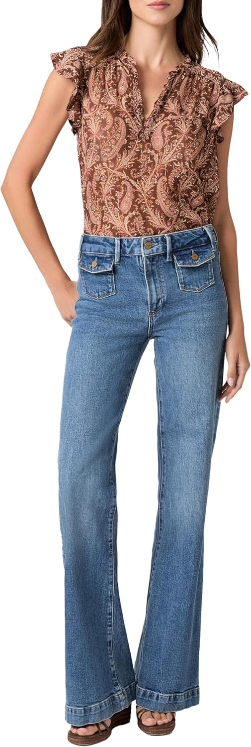 image:imagePaige Womens Cornelia TopOak Multi