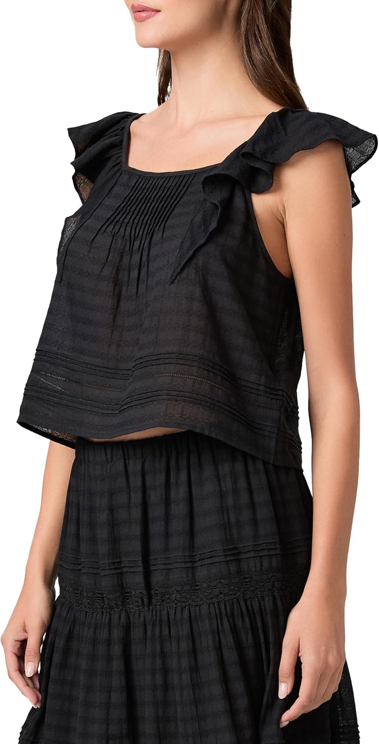 image:imagePaige Womens Oaks TopBlack